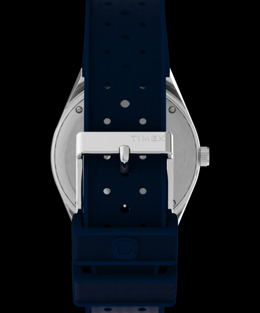 Timex Vintage|Father's Day Gifts*Q 38mm Synthetic Rubber Strap Watch