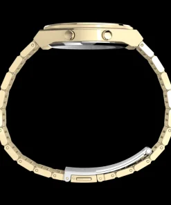 Timex Vintage|Stainless Steel*Q ® Q80 Continental 39mm Stainless Steel Bracelet Watch