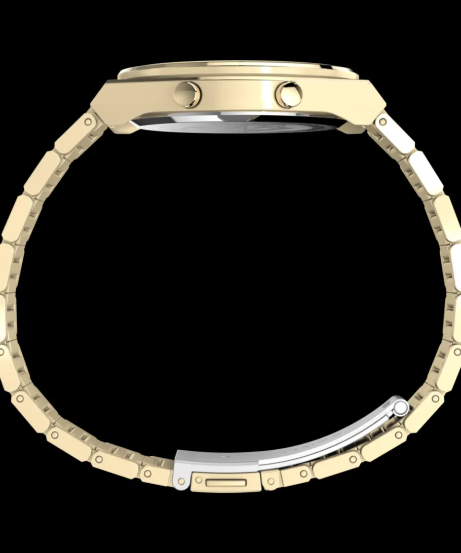 Timex Vintage|Stainless Steel*Q ® Q80 Continental 39mm Stainless Steel Bracelet Watch