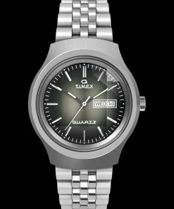 Timex Vintage|Stainless Steel*Q Reissue Dégradé 38mm Stainless Steel Bracelet Watch