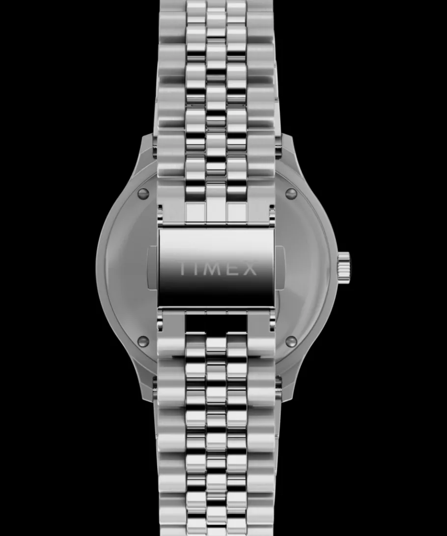 Timex Vintage|Stainless Steel*Q Reissue Dégradé 38mm Stainless Steel Bracelet Watch