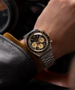 Timex Vintage|Stainless Steel*Q ® Chronograph 40mm Stainless Steel Bracelet Watch