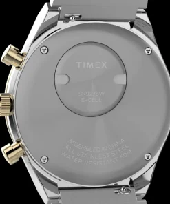 Timex Vintage|Stainless Steel*Q ® Chronograph 40mm Stainless Steel Bracelet Watch