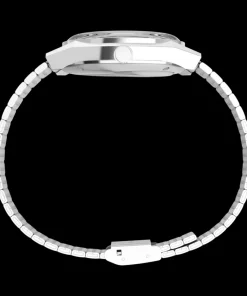 Timex Vintage|Stainless Steel*Q ® Falcon Eye 38mm Stainless Steel Bracelet Watch