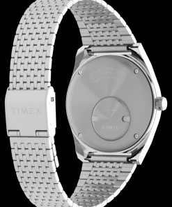 Timex Vintage|Stainless Steel*Q ® Falcon Eye 38mm Stainless Steel Bracelet Watch