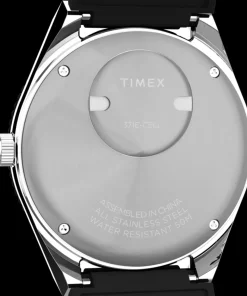 Timex Vintage|Father's Day Gifts*Q ® GMT 38mm Synthetic Rubber Strap Watch