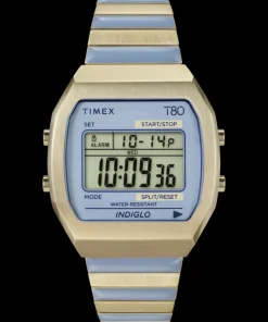 Women Timex Digital*80 36mm Stainless Steel Expansion Band Watch
