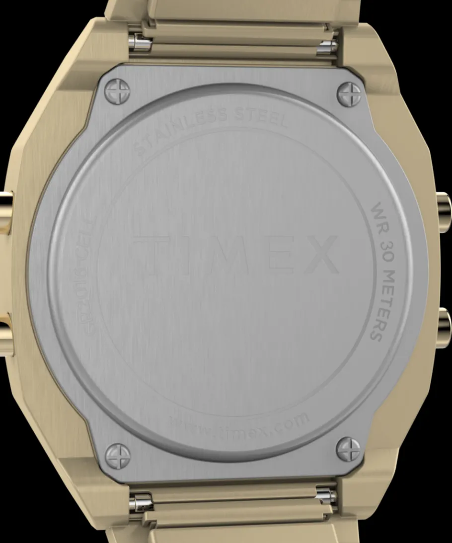 Women Timex Digital*80 36mm Stainless Steel Expansion Band Watch
