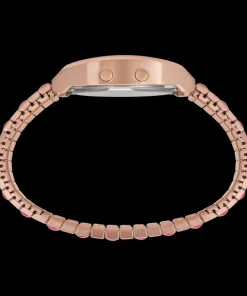 Women Timex Gold-tone|Digital*80 36mm Stainless Steel Expansion Band Watch