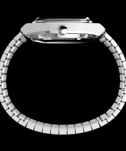 Timex Vintage|Automatic*® Automatic 1983 E Line 34mm Stainless Steel Expansion Band Watch
