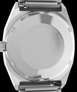 Timex Vintage|Automatic*® Automatic 1983 E Line Reissue 34mm Stainless Steel Expansion Ba