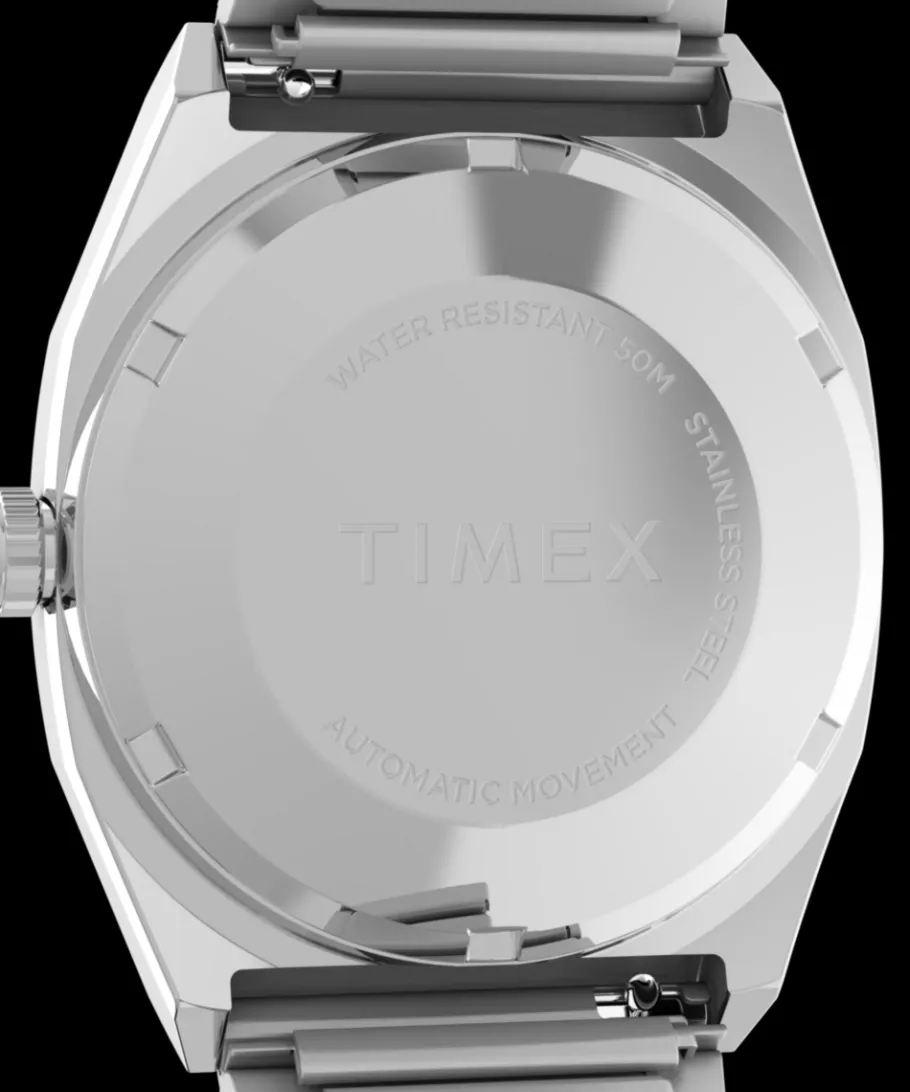 Timex Vintage|Automatic*® Automatic 1983 E Line Reissue 34mm Stainless Steel Expansion Ba