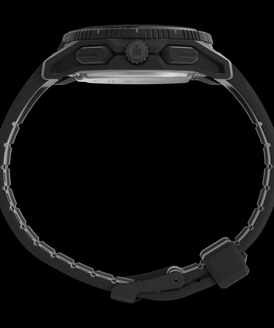 Timex Digital|Chronograph*® IRONMAN® Adrenaline Ana-digi 46mm PU Strap Watch