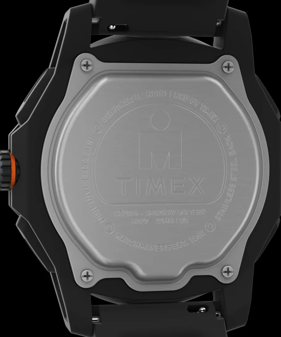 Timex Digital|Chronograph*® IRONMAN® Adrenaline Ana-digi 46mm PU Strap Watch