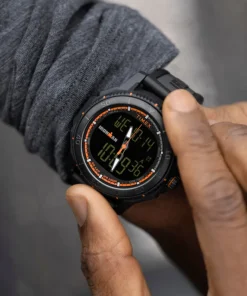 Timex Digital|Chronograph*® IRONMAN® Adrenaline Ana-digi 46mm PU Strap Watch
