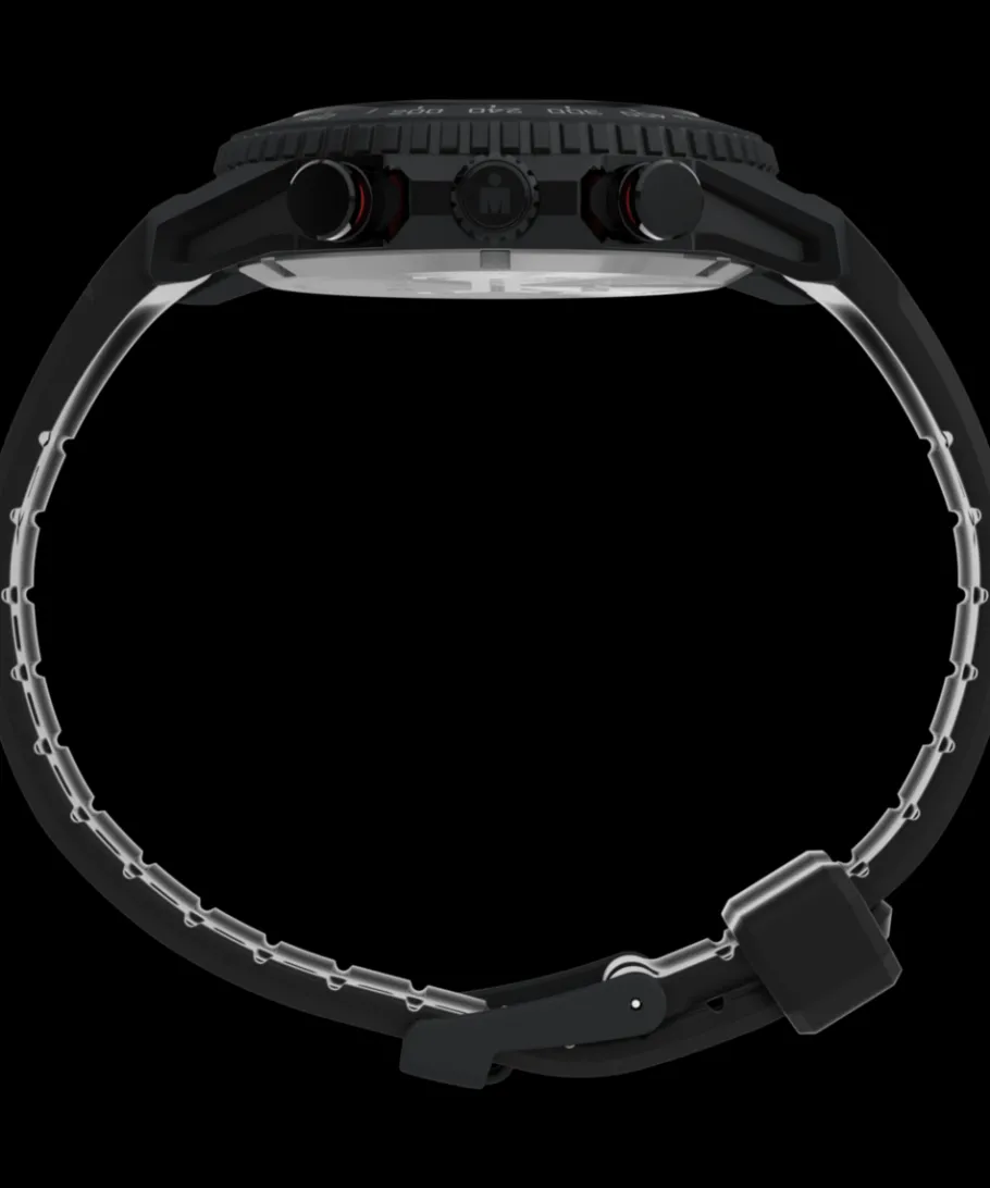 Timex Digital|Chronograph*® IRONMAN® Adrenaline Chronograph 48mm PU Strap Watch