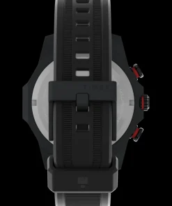 Timex Digital|Chronograph*® IRONMAN® Adrenaline Chronograph 48mm PU Strap Watch