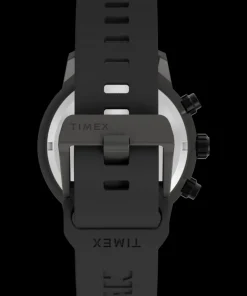 Timex Chronograph|Black Watches*® IRONMAN® Challenger Chronograph 44mm Silicone Strap Watch