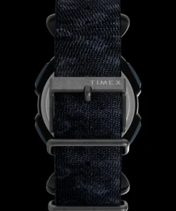 Timex Digital|Chronograph*® IRONMAN® Classic 30-Lap 38mm Recycled Fabric Strap Watch