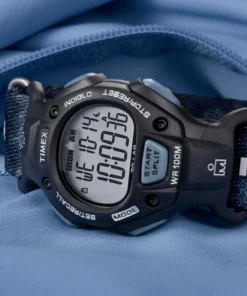 Timex Digital|Chronograph*® IRONMAN® Classic 30-Lap 38mm Recycled Fabric Strap Watch