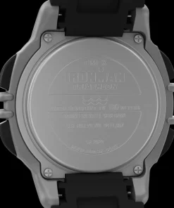 Timex Digital*® IRONMAN® Flix 100 Lap 42mm PU Strap Watch