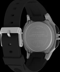 Timex Digital*® IRONMAN® Flix 100 Lap 42mm PU Strap Watch
