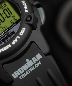 Timex Digital*® IRONMAN® Flix 100 Lap 42mm PU Strap Watch