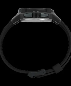 Timex Digital*® IRONMAN® Flix 100 Lap 42mm PU Strap Watch