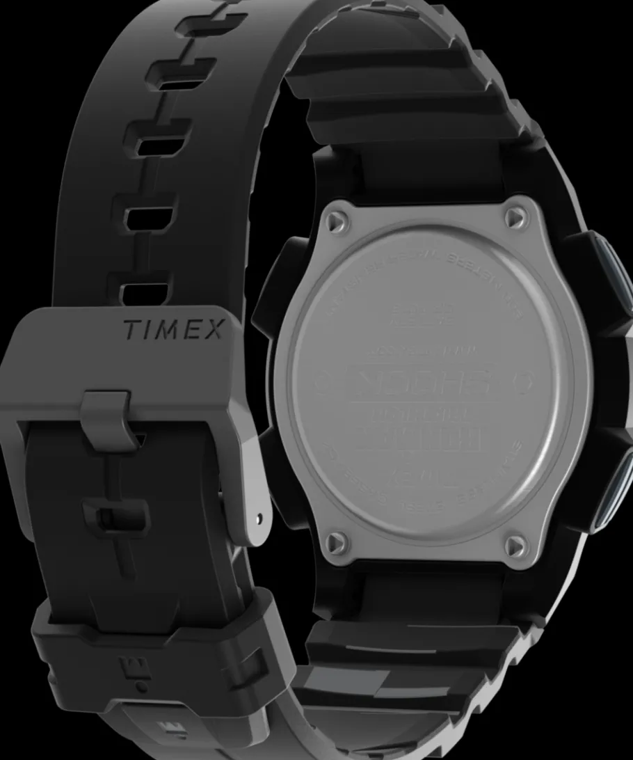 Timex Digital|Chronograph*® IRONMAN® Shock Endure 42mm Resin Strap Watch