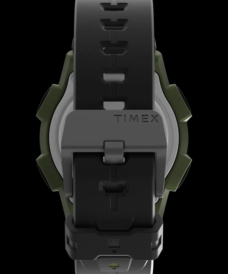 Timex Digital|Chronograph*® IRONMAN® Shock Endure 42mm Resin Strap Watch