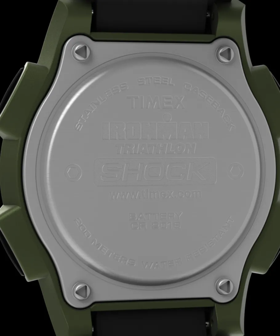 Timex Digital|Chronograph*® IRONMAN® Shock Endure 42mm Resin Strap Watch