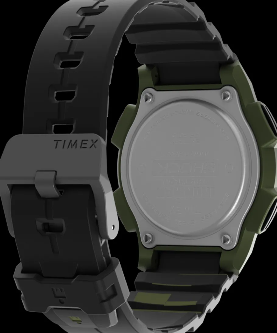 Timex Digital|Chronograph*® IRONMAN® Shock Endure 42mm Resin Strap Watch