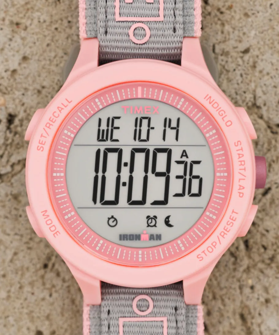 Women Timex Digital*® IRONMAN® T200 42mm FastWrap Strap Watch