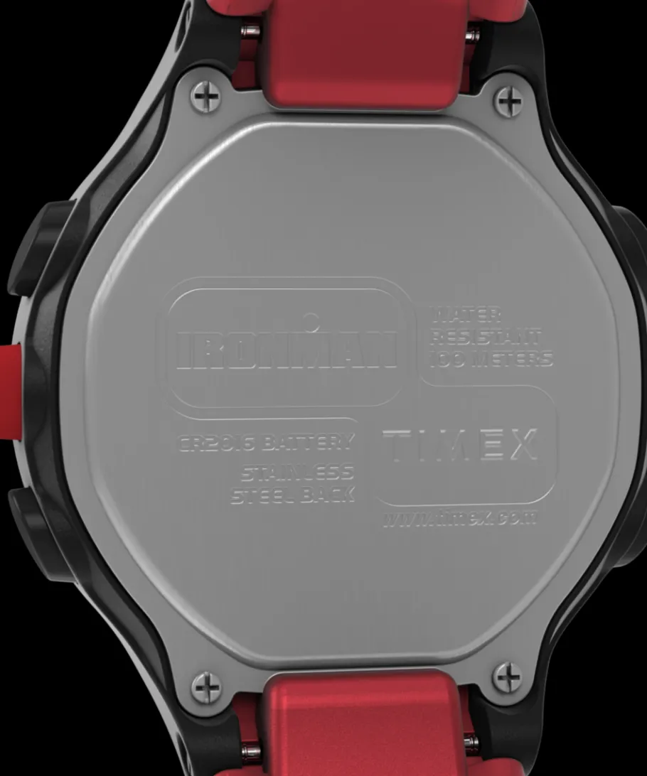 Women Timex Digital|Digital*® IRONMAN® T200 42mm Silicone Strap Watch