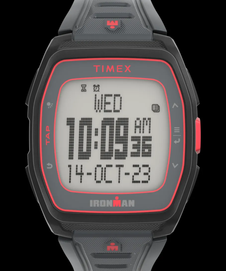 Women Timex Digital|Digital*® IRONMAN® T300 42mm Silicone Strap Watch