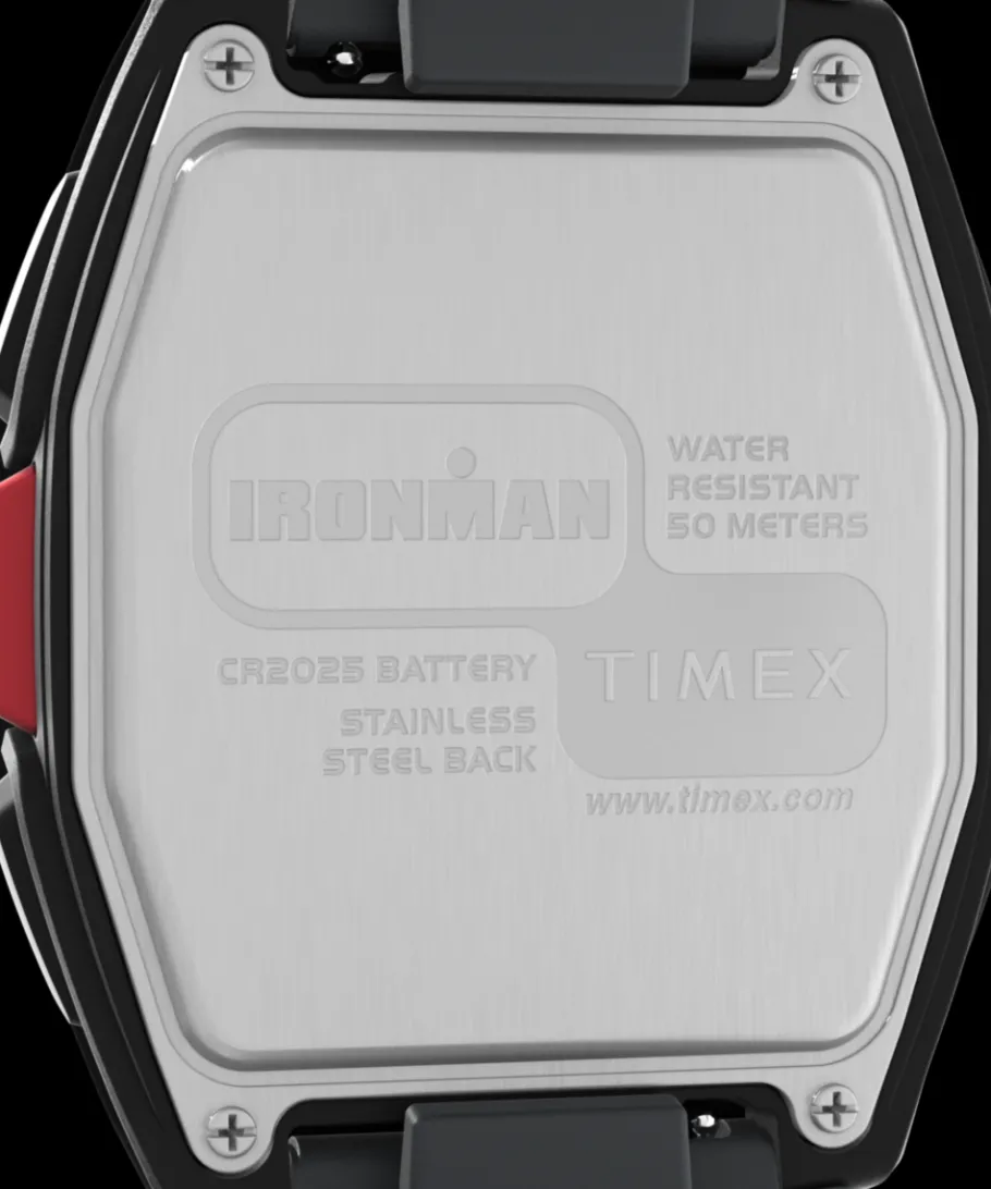 Women Timex Digital|Digital*® IRONMAN® T300 42mm Silicone Strap Watch
