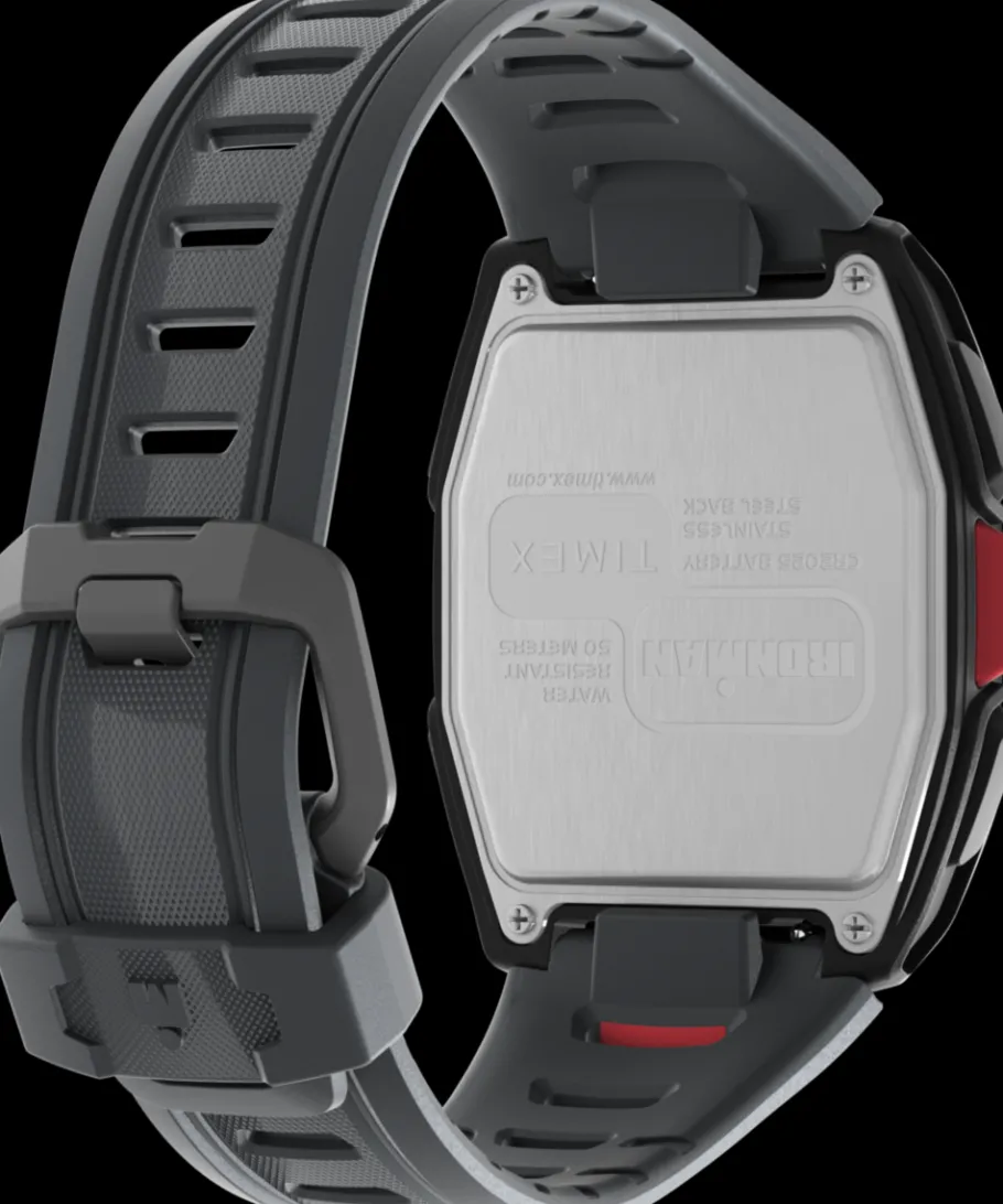 Women Timex Digital|Digital*® IRONMAN® T300 42mm Silicone Strap Watch