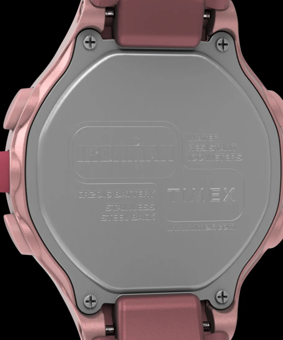 Women Timex Digital*® IRONMAN® T200 42mm Silicone Strap Watch