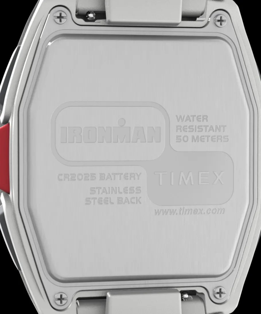 Women Timex Digital|Digital*® IRONMAN® T300 42mm Silicone Strap Watch