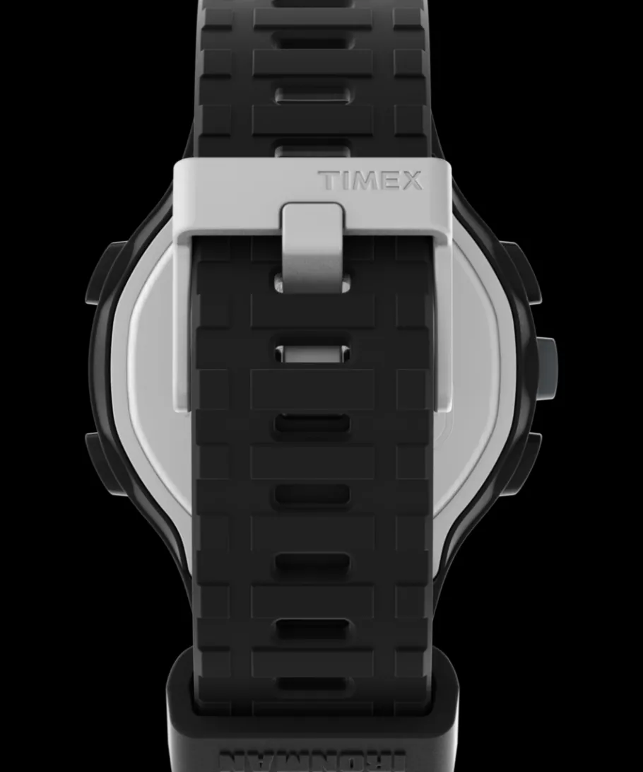 Timex Digital|Chronograph*® IRONMAN® T200 42mm Silicone Strap Watch