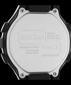Timex Digital|Chronograph*® IRONMAN® T200 42mm Silicone Strap Watch