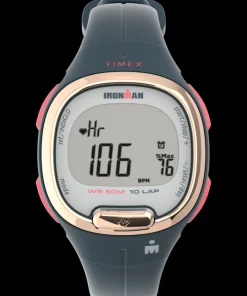 Women Timex Digital*Ironman HeartFIT™ Transit+ 33mm Resin Strap Activity and Heart R