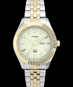 Women Timex Silver-tone|Bracelet*Legacy Boyfriend 36mm Stainless Steel Bracelet Watch