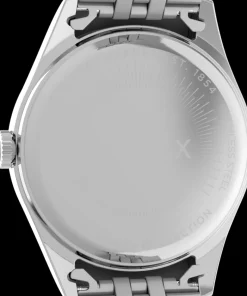 Women Timex Silver-tone|Bracelet*Legacy Day and Date 36mm Stainless Steel Bracelet Watch