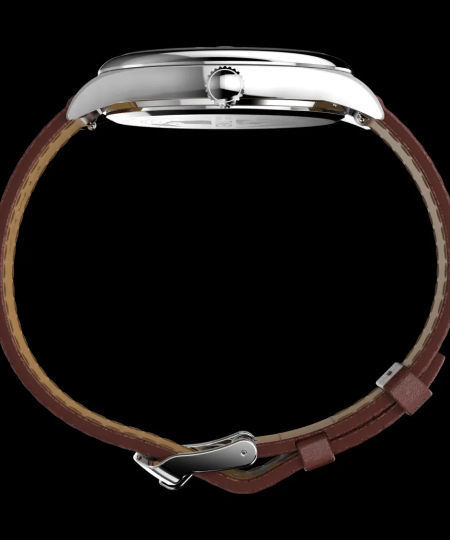 Timex Leather|Father's Day Gifts*Legacy 41mm Leather Strap Watch