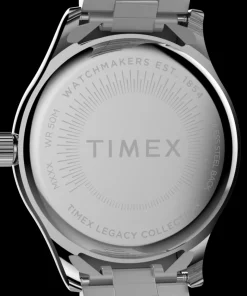 Women Timex Silver-tone|Bracelet*Legacy 34mm Stainless Steel Bracelet Watch