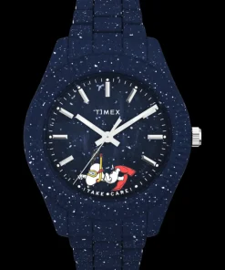 Women Timex Bracelet|Father's Day Gifts*Legacy Ocean x Peanuts 42mm Recycled Bracelet Watch