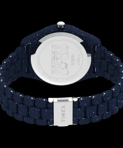 Women Timex Bracelet|Father's Day Gifts*Legacy Ocean x Peanuts 42mm Recycled Bracelet Watch