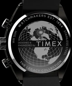 Timex Black Watches|Father's Day Gifts*Legacy Tonneau 42mm Fabric Strap Watch