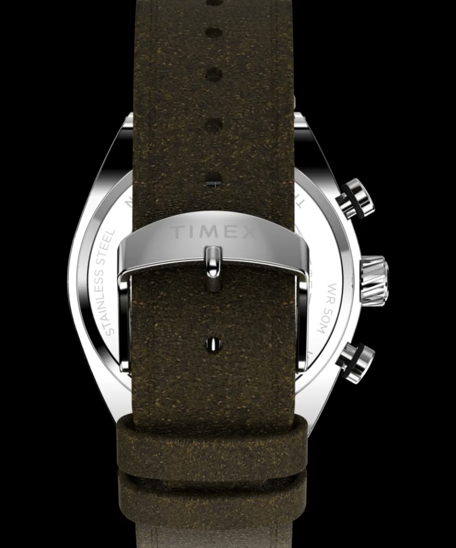 Timex Leather|Father's Day Gifts*Legacy Tonneau 42mm Leather Strap Watch